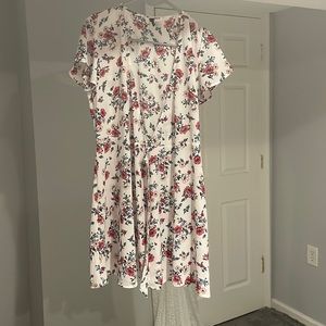 Divided Dress floral